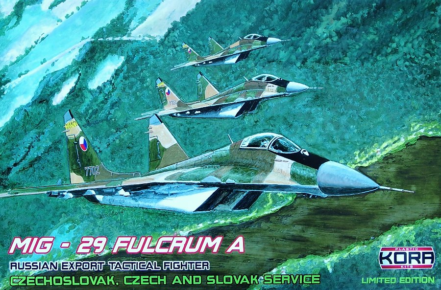 1/48 MiG-29 Fulcrum A CZ&SK service (plastic kit)