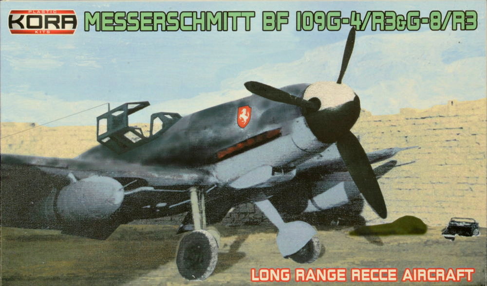 1/72 Bf 109G-4/R3&G-8/R3  (plastic kit&resin set)