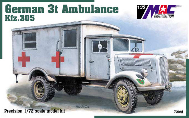 1/72 Opel 3t Ambulance