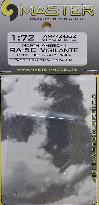 Master 1/72 RA-5C Vigilante Pitot Tube & Angle Of Attack Probe # 72062 