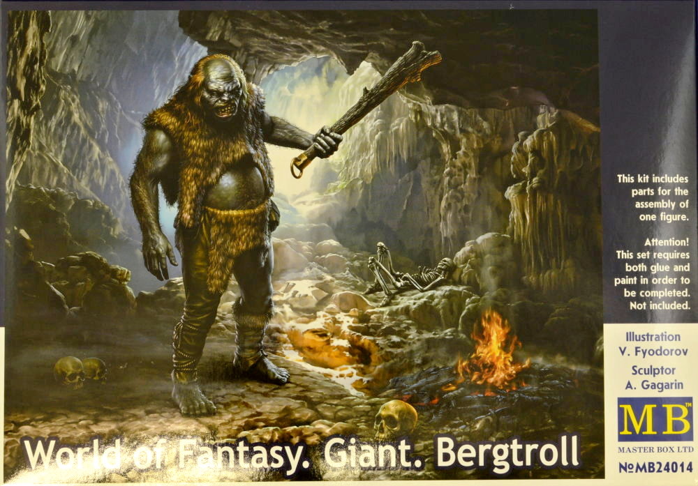 1/24 World of Fantasy - 'Giant. Bregtroll'