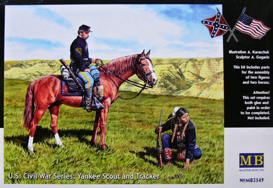 1/35 Yankee Scout and Tracker (U.S. Civil War)