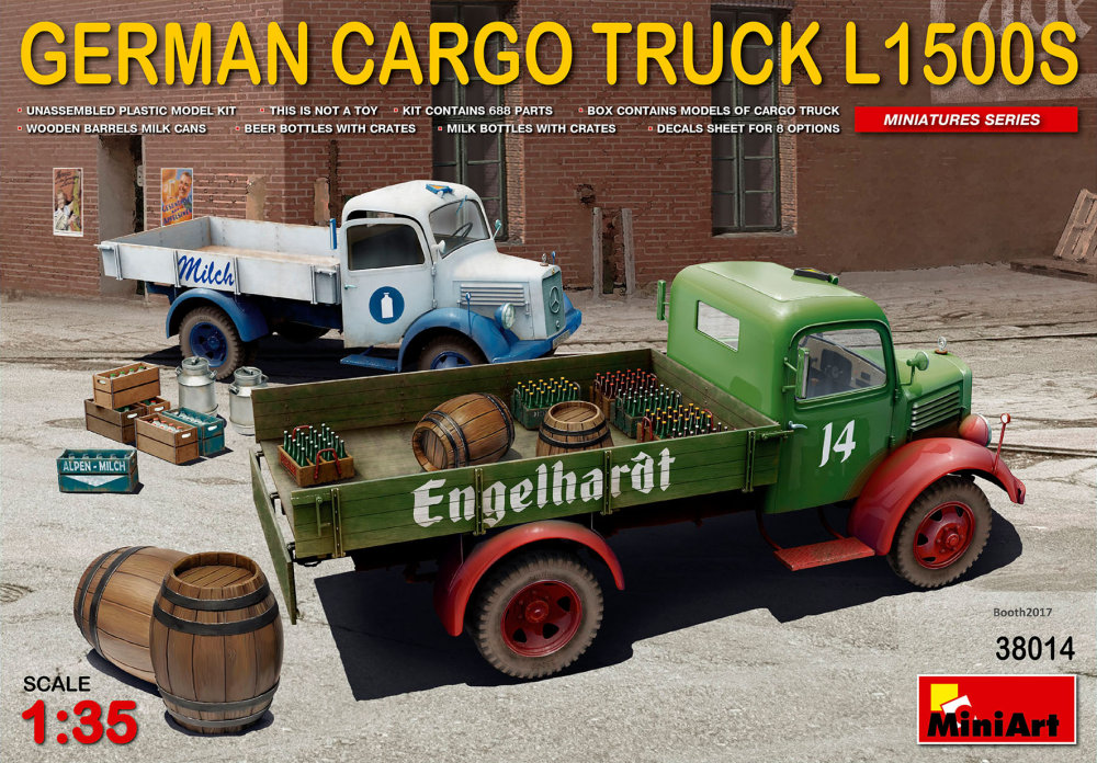 1/35 German Cargo Truck L1500S Type