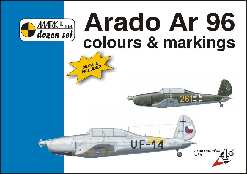 Publ. Ar 96 colours&markings (incl. decals 1/48)