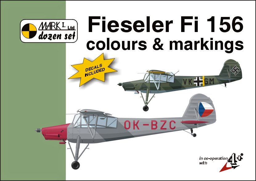 Publ. Fi 156 colours&markings (incl. decals 1/48)