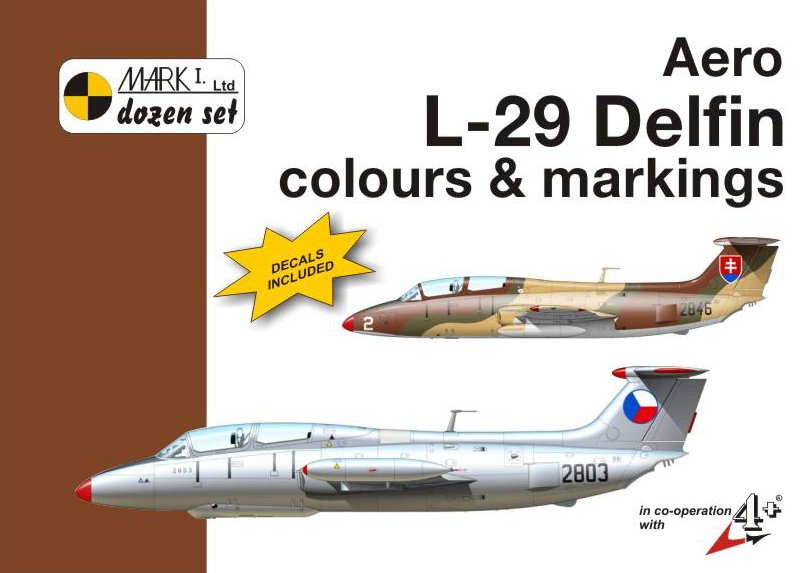 Publ. Aero L-29 colours&markings (1/48 decals)