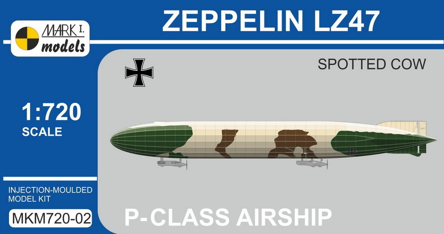 1/720 Zeppelin P-class LZ47 'Spotted Cow'