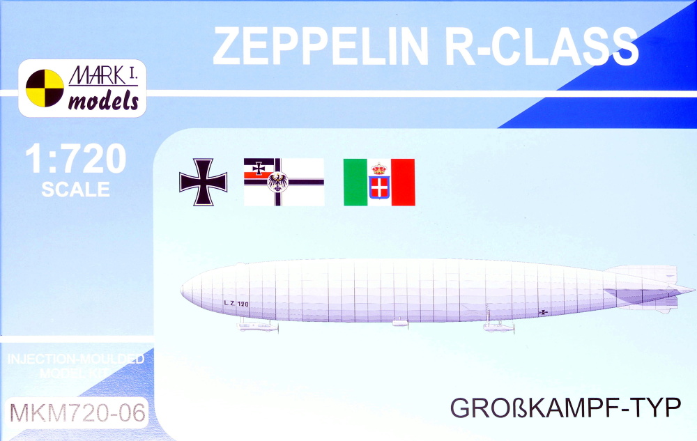 Mark I Models 1/720 Zeppelin R-Class "Grosskampf-Typ" # 720-06 