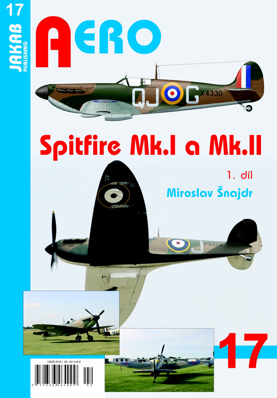 Publ. AERO - Spitfire Mk.I/II (Czech text) Vol.1