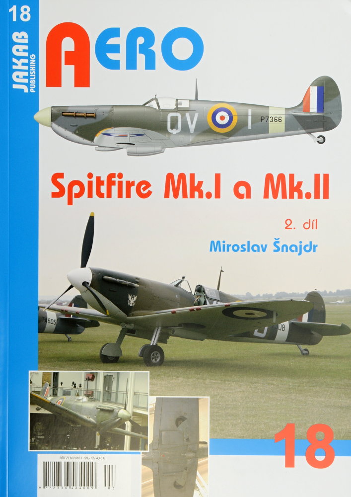 Publ. AERO - Spitfire Mk.I/II (Czech text) Vol.2
