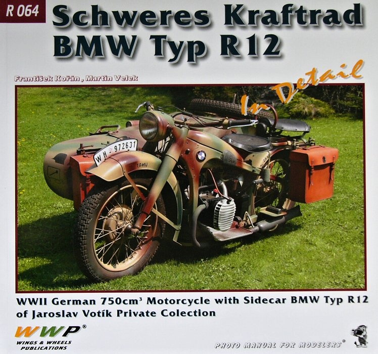 Publ. Schweres Kraftrad BMW R12 in detail