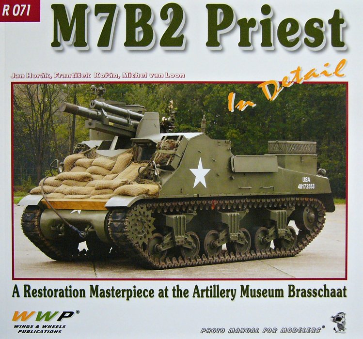 Publ. M7B2 Priest in detail