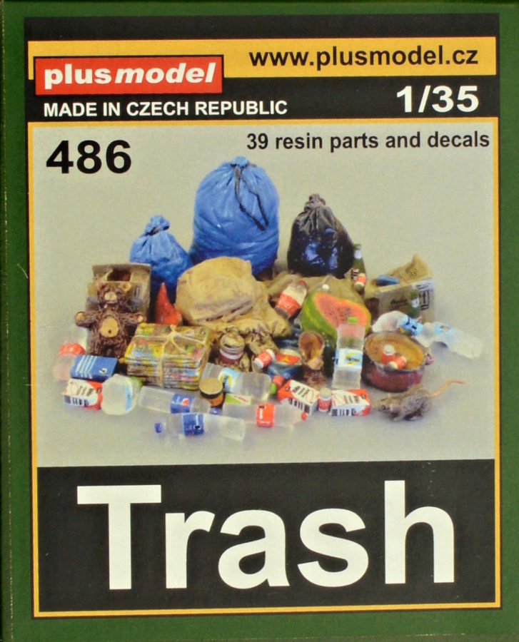 1/35 Trash (39 resin parts & decal)
