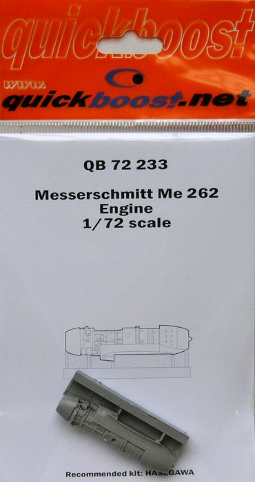 1/72 Me 262 engine  (HAS)