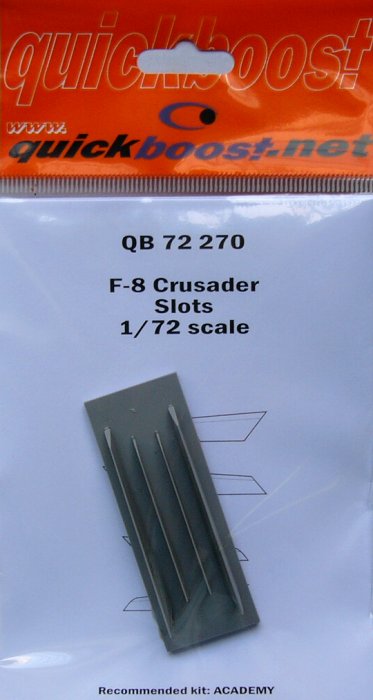 1/72 F-8 Crusader slots  (ACAD)
