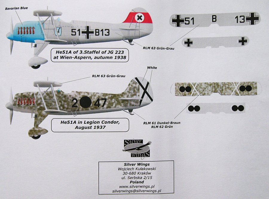 MODELIMEX Online Shop | 1/32 Heinkel He-51 (full resin kit) | your ...
