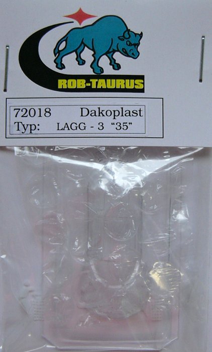 Rob Taurus 72018 1/72 Vacform Canopy Roden Lavochkin LaGG-3 Type 35 