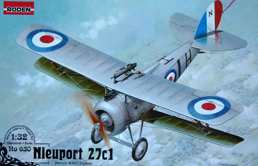 1/32 Nieuport 27 (French fighter WWI)