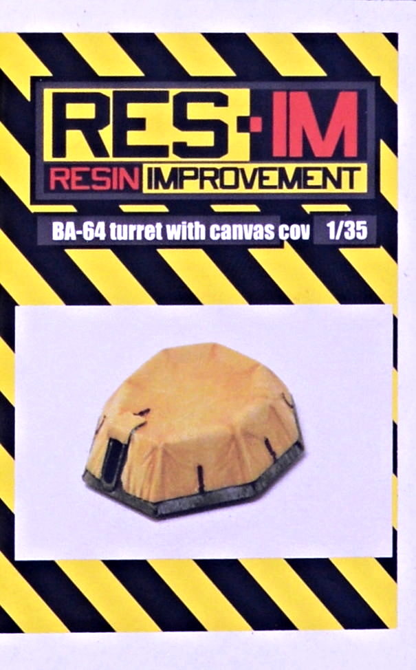 1/35 BA-64 turret with canvas cover (MINA)