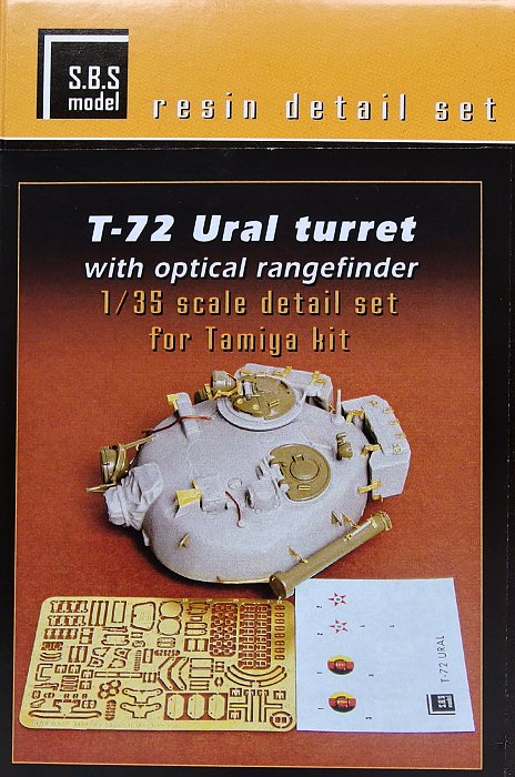 1/35 T-72 Ural turret - detail set (TAM)