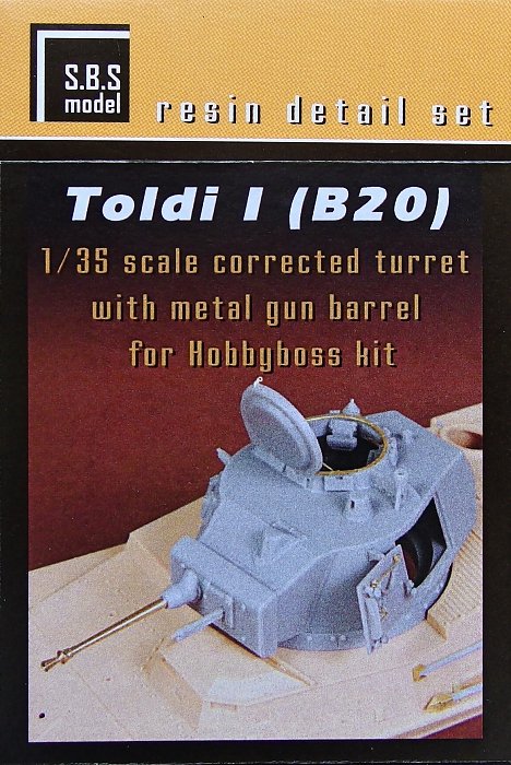 1/35 Toldi I (B20) correct.turret&metal gun barrel
