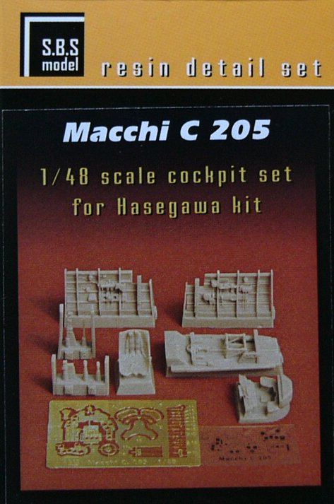 1/48 Macchi C 205 Cockpit Set (HAS)