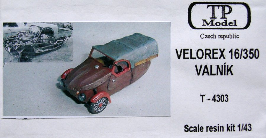 1/43 Velorex 16/350 Lorry (complete resin kit)