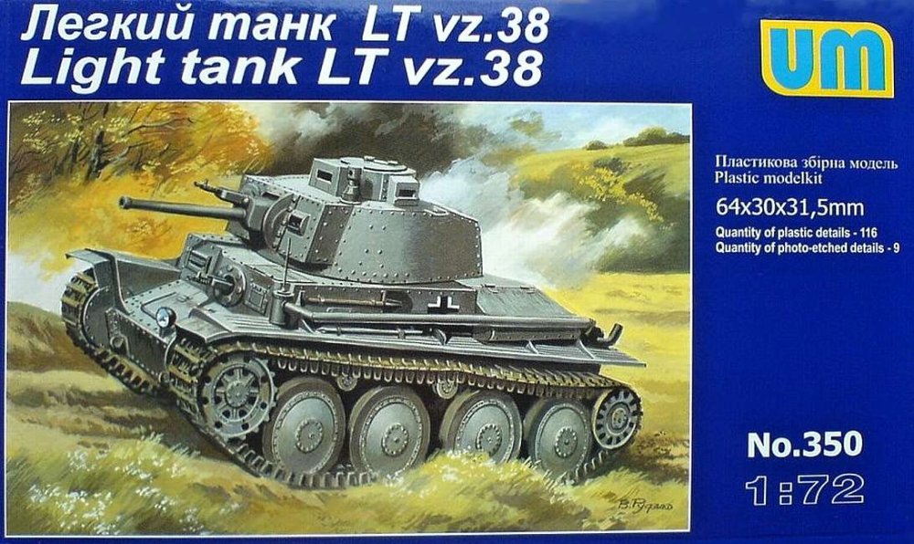 1/72 Light Tank LT vz.38
