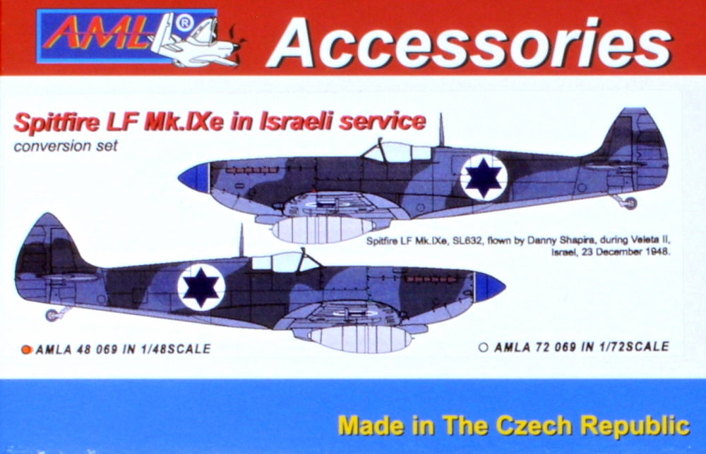 1/48 Spitifre LF Mk.IXe in Israeli serv. Conv.set