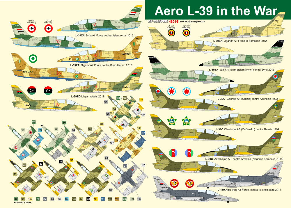 Print Scale 72-209 Decal for Aero L-39 Albatros 1:72 