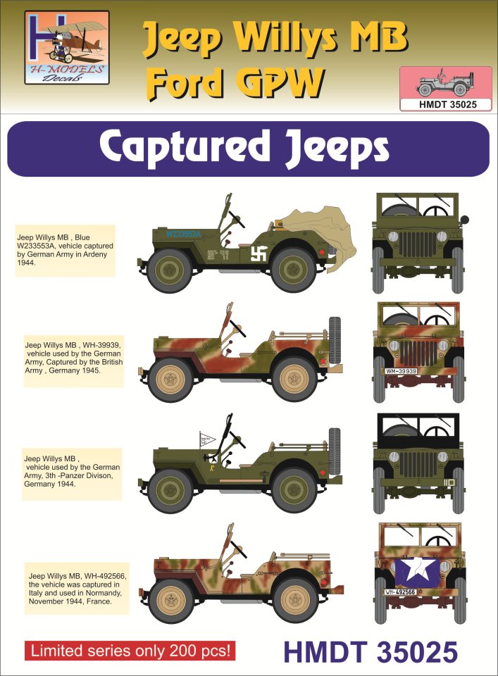 Jeep Willy 1/350 