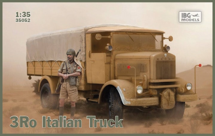 1/35 3Ro Italian Truck w/ canvas