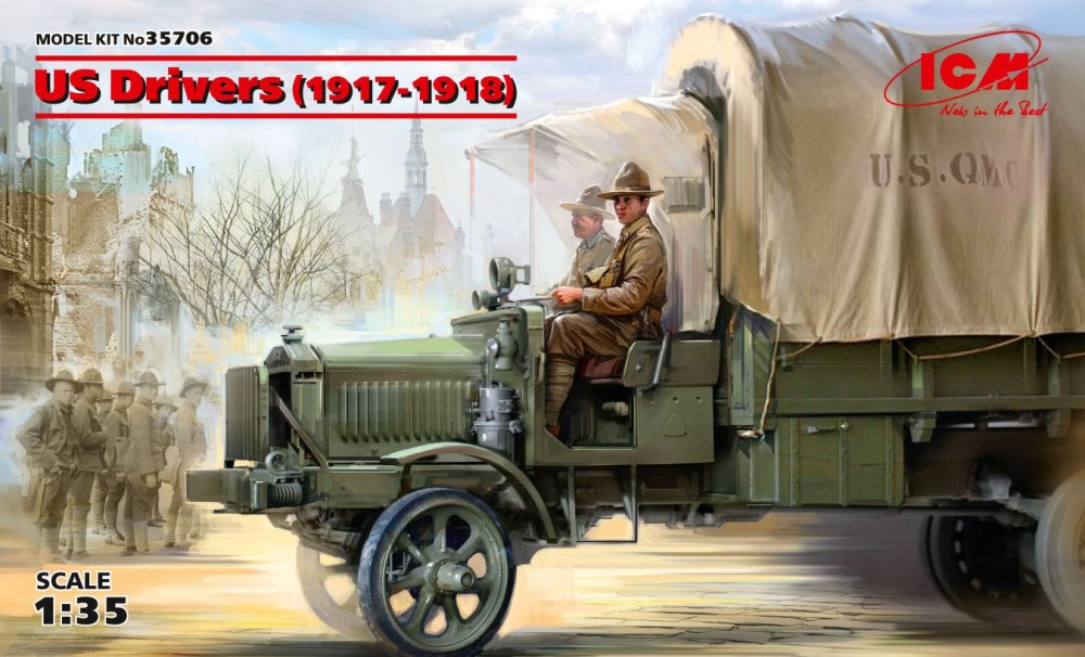1/35 US Drivers 1917-1918 (2 fig.)