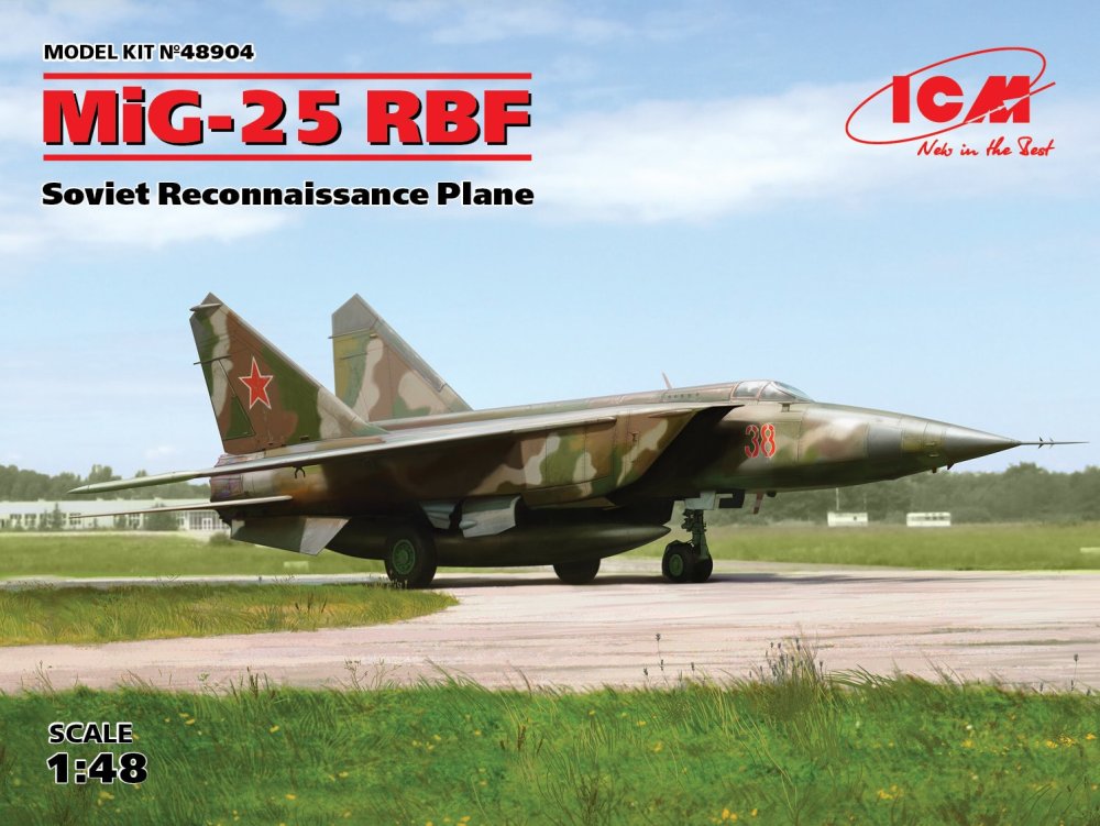 1/48 MiG-25 RBF Soviet Reconnaissance Plane