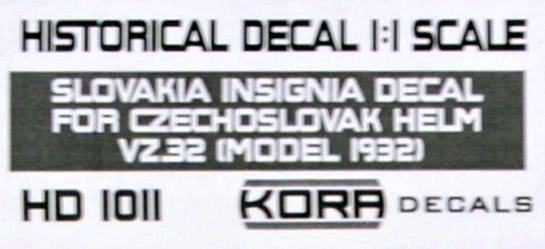 1/1 Decal Slovakia Insignia vz.32 (1932)