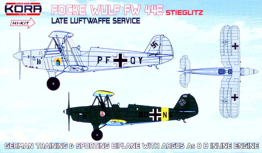 1/72 Fw 44E Stieglitz Late Luftwaffe Service