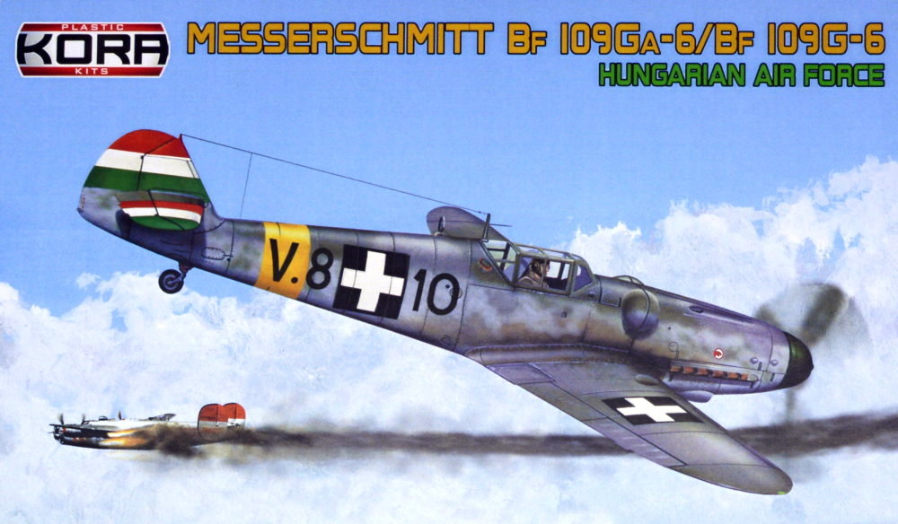 1/72 Bf 109Ga-6/Bf 109G-6 Hungarian A.F. (5x camo)