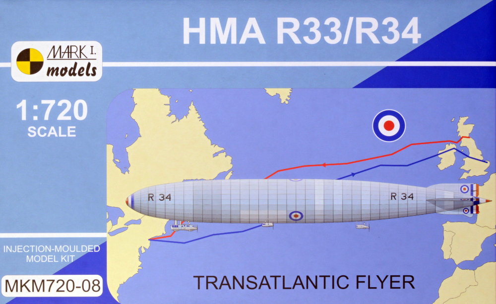 1/720 HMA R33/R34 'Transatlantic Flyer'