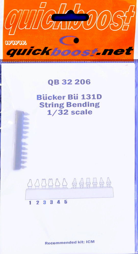1/32 Bucker Bu 131 string bending (ICM)