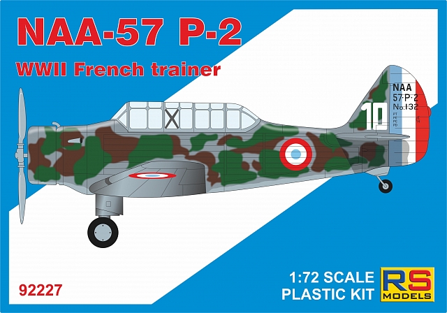 1/72 NAA-57 P-2 French WWII Trainer (5x camo)