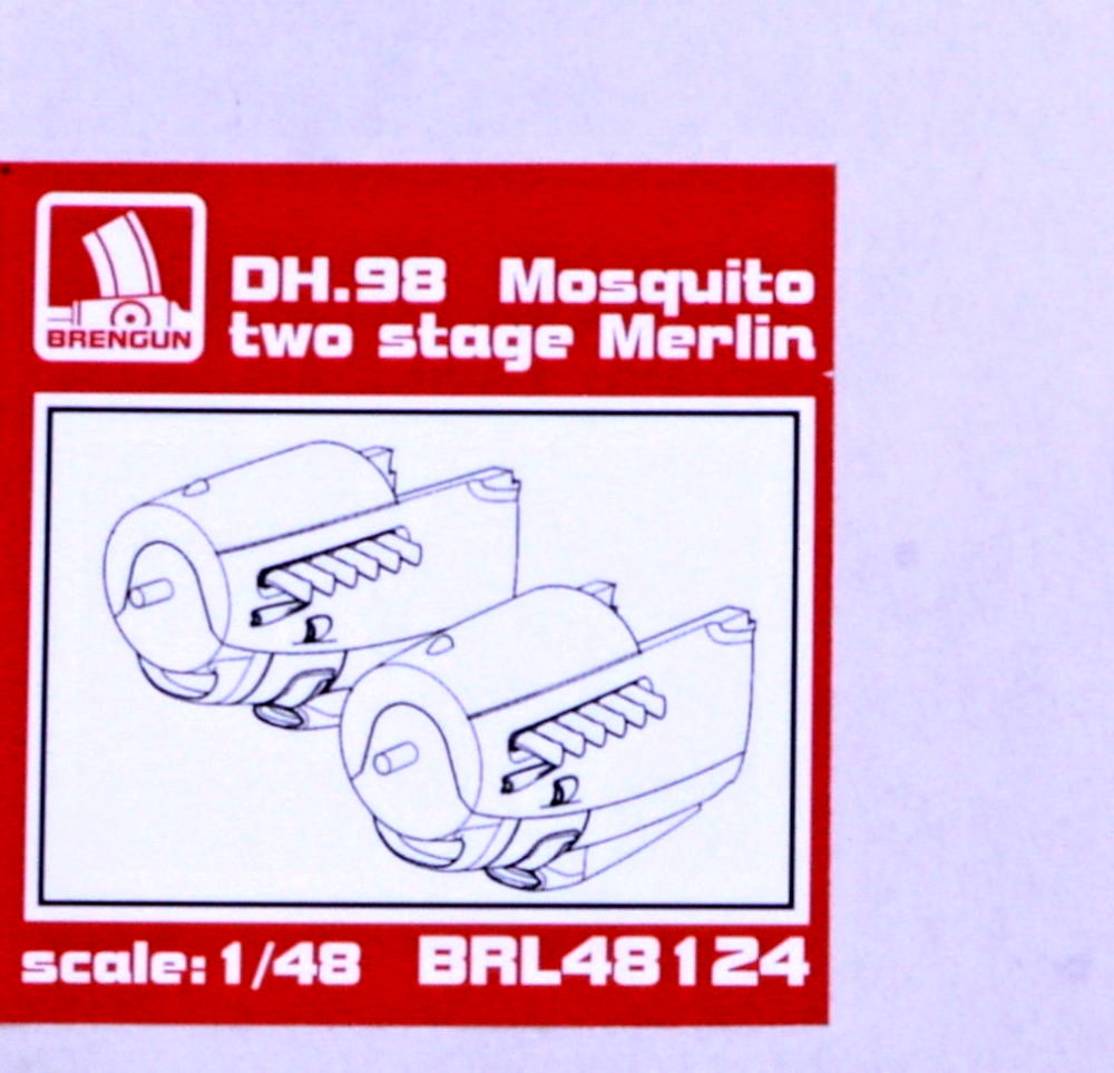 1/48 DH98 Mosquito two stage merlin (TAM)