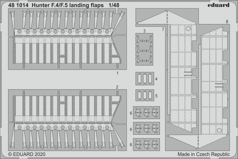 SET Hunter F.4/F.5 landing flaps (AIRF)