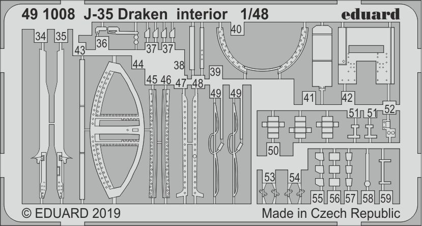 SET J-35 Draken interior (HAS)