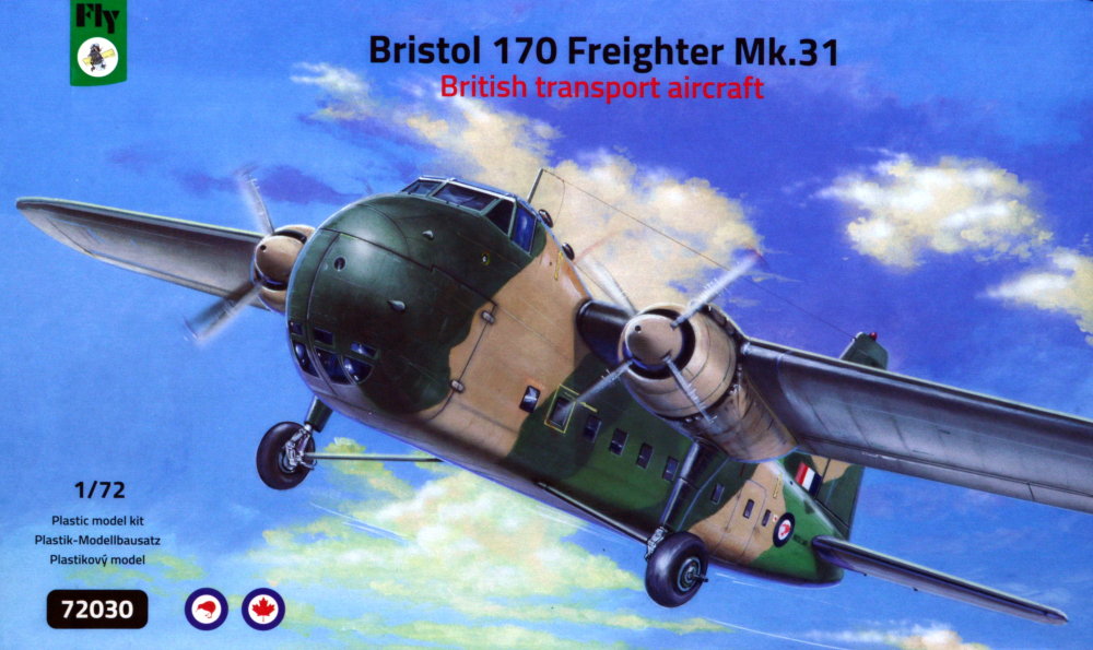 1/72 Bristol 170 Freighter Mk.31 (RNZAF, RCAF)