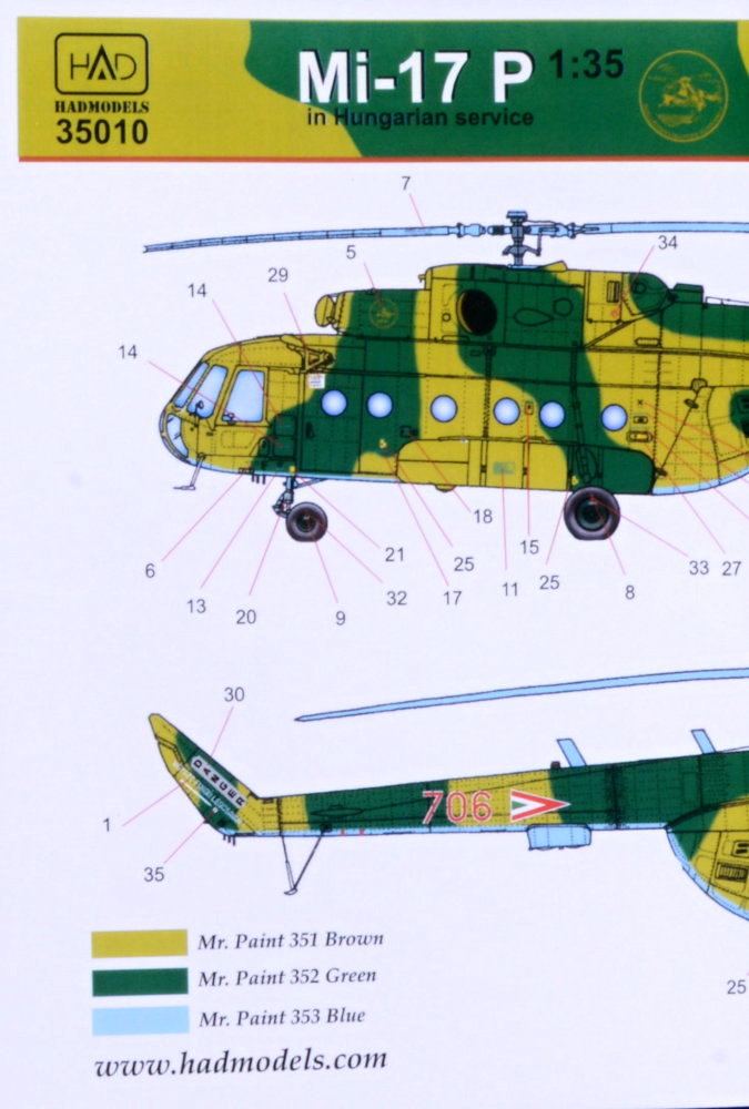 1/35 Mi-17 P in Hungarian Service