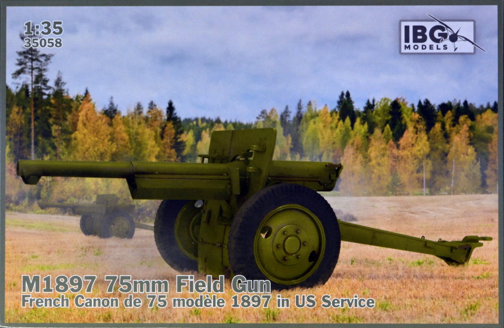 1/35 M1897 75mm Field Gun in US Service