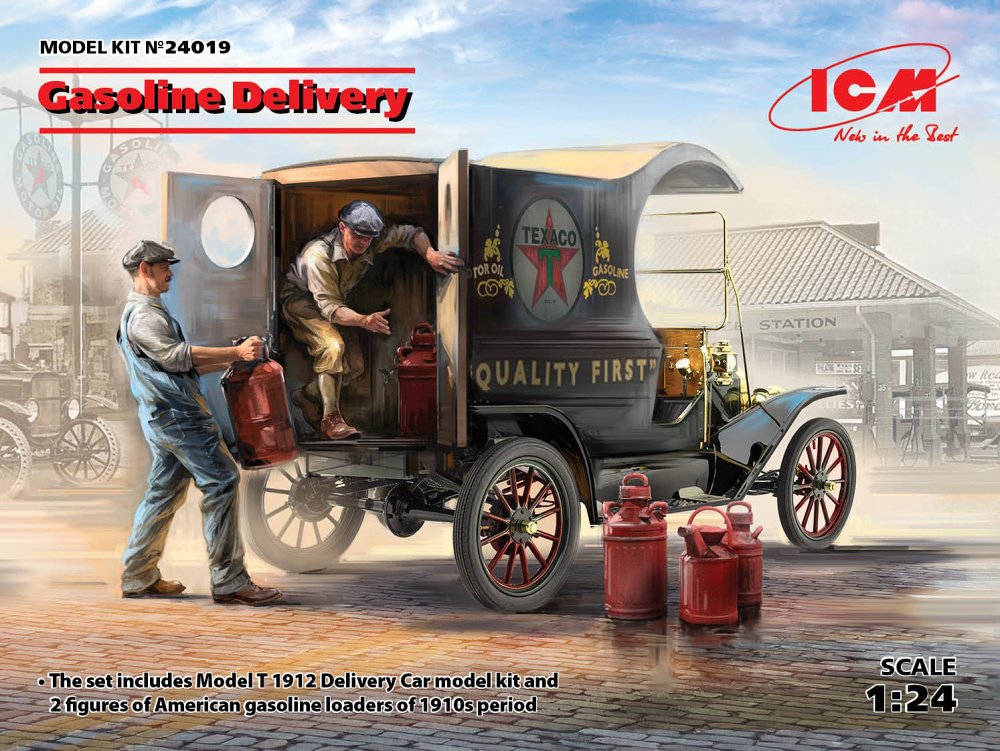 1/24 Model T 1912 w/ American Gasoline Loaders