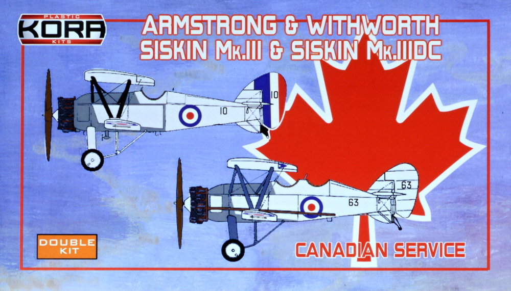 1/72 A&W SISKIN Mk.III/MK.IIIDC Canada (2-in1)