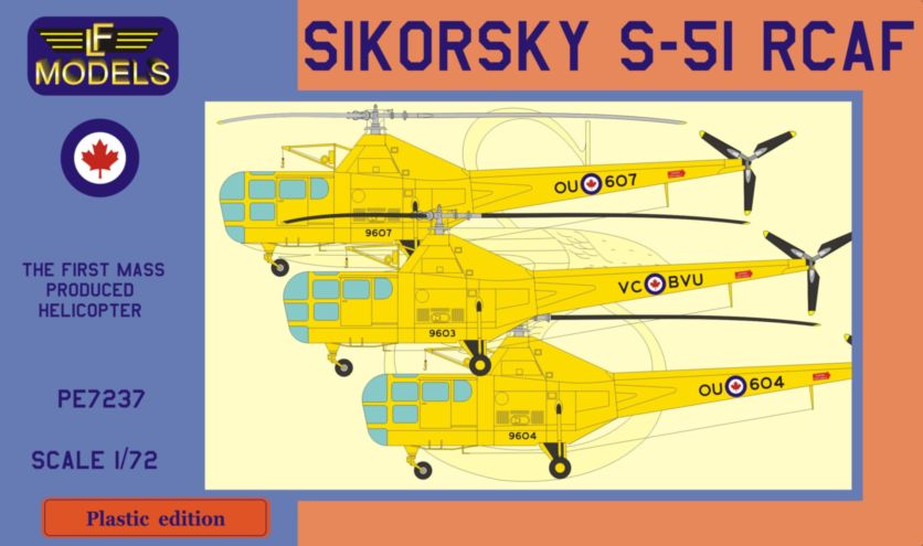 1/72 Sikorsky S-51 RCAF (3x camo)