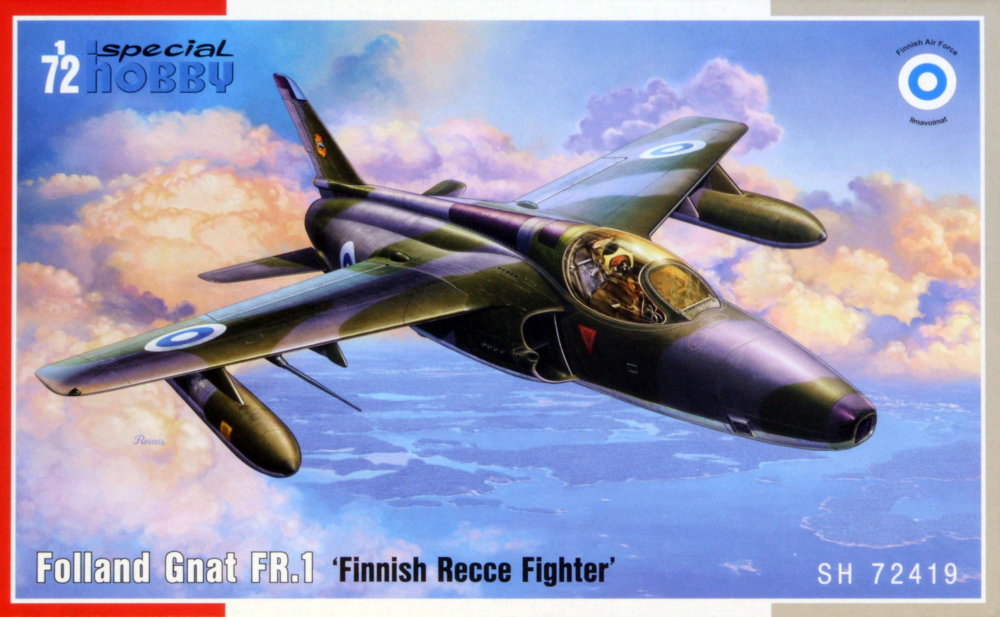 1/72 Folland Gnat FR.1 'Finnish Recce Fighter'